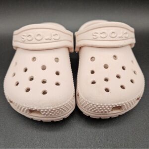 Crocs Toddler Classic Clog - pale pink size 7